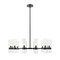 Z-Lite Datus 12 Light Chandelier, Matte Black & Clear 4008-12MB - alternate 7